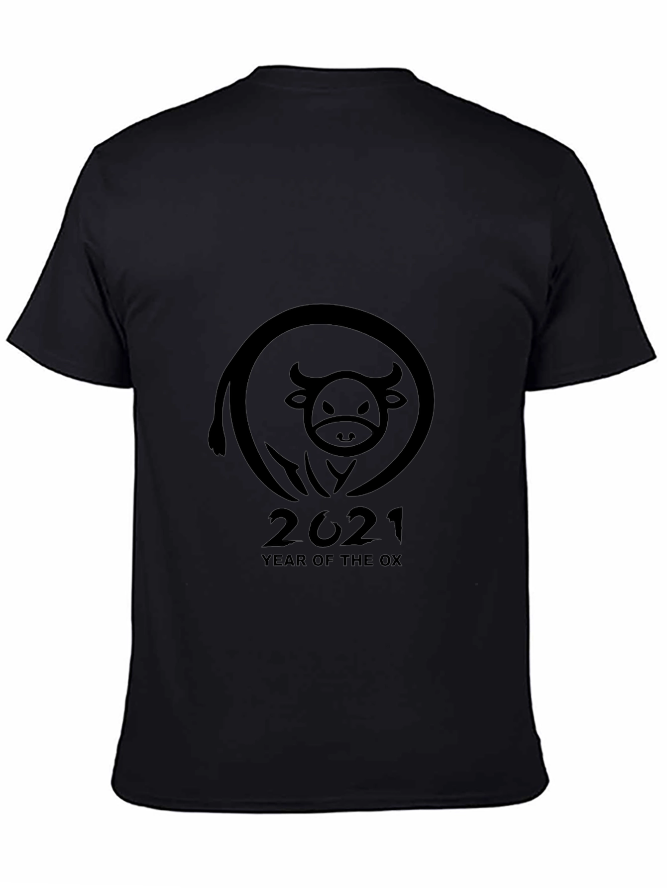 Year of the Ox 2021 Black T-Shirt