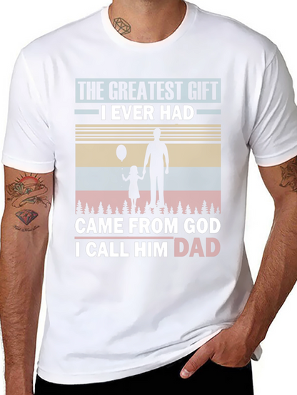 Greatest Gift Dad T-Shirt - Fathers Day Apparel