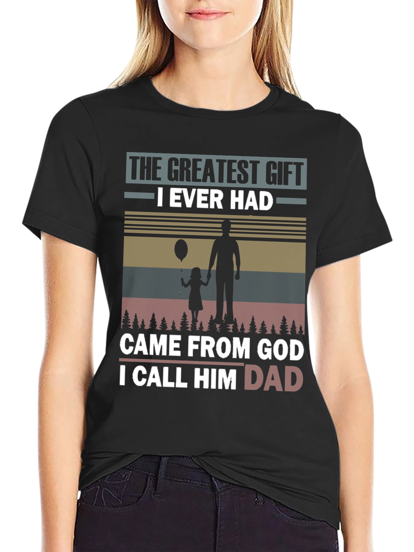 Greatest Gift Dad T-Shirt - Fathers Day Apparel