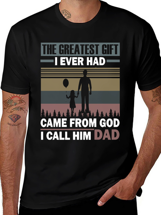 Greatest Gift Dad T-Shirt - Fathers Day Apparel
