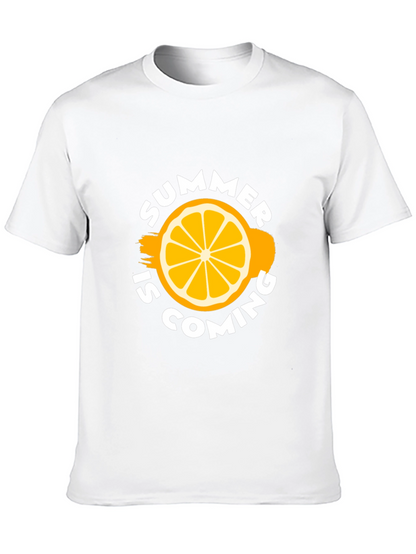 Summer Is Coming Black T-Shirt