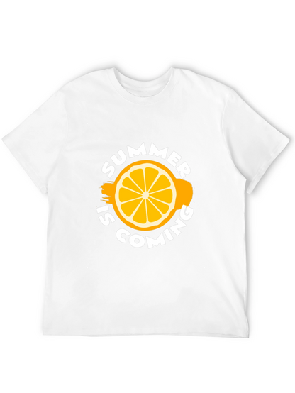 Summer Is Coming Black T-Shirt