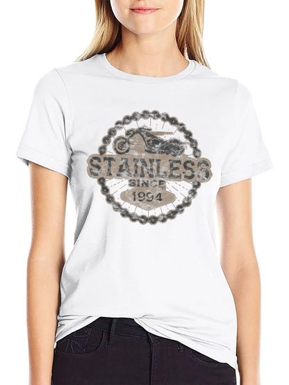 Stainless Since 1994 Motorcycle T-Shirt
