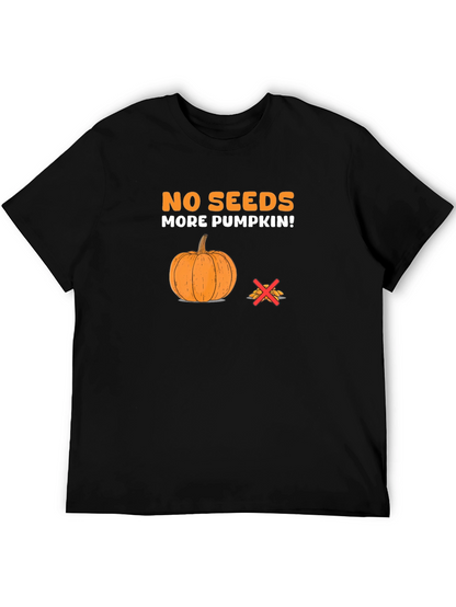 No Seeds More Pumpkin Graphic Tee