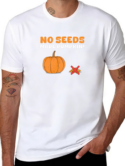 No Seeds More Pumpkin Graphic Tee