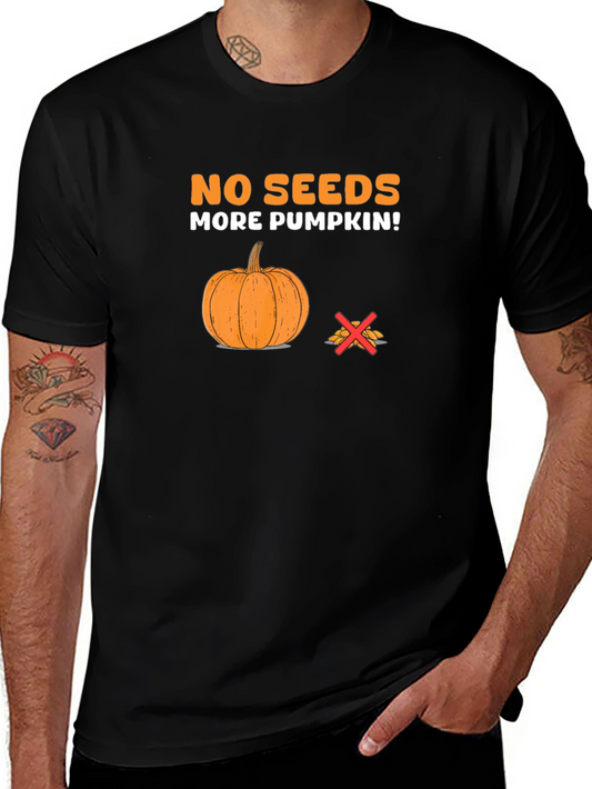No Seeds More Pumpkin Graphic Tee
