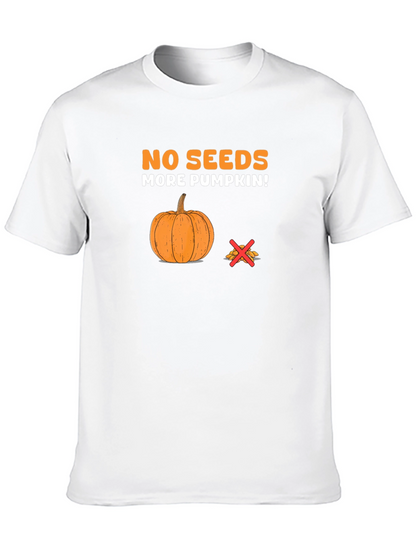 No Seeds More Pumpkin Graphic Tee