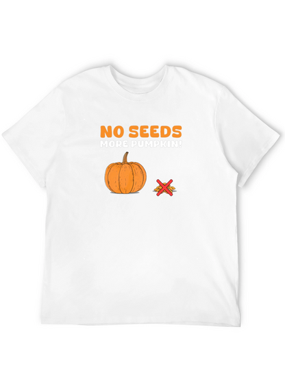No Seeds More Pumpkin Graphic Tee