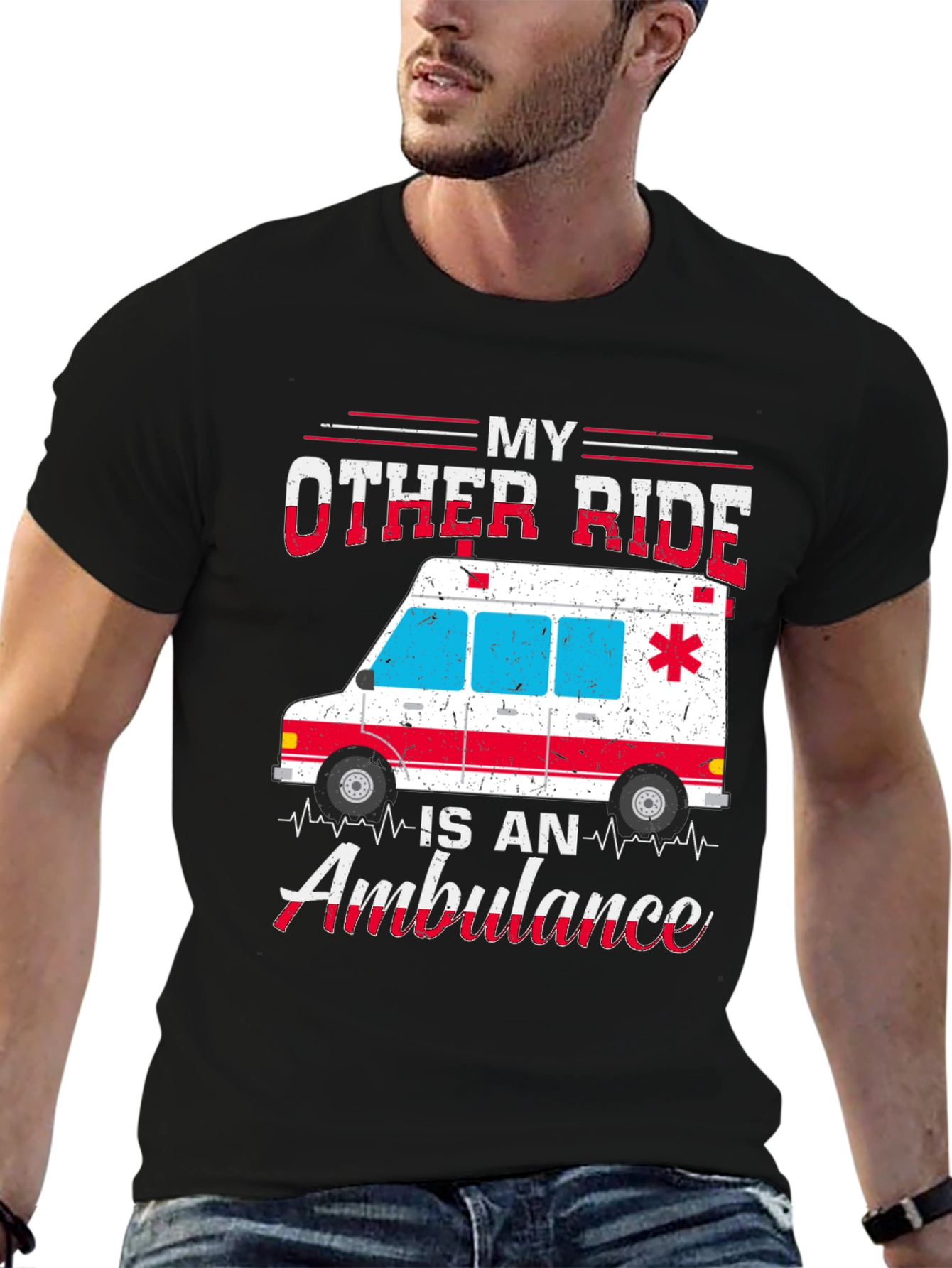 My Other Ride is an Ambulance Graphic T-Shirt