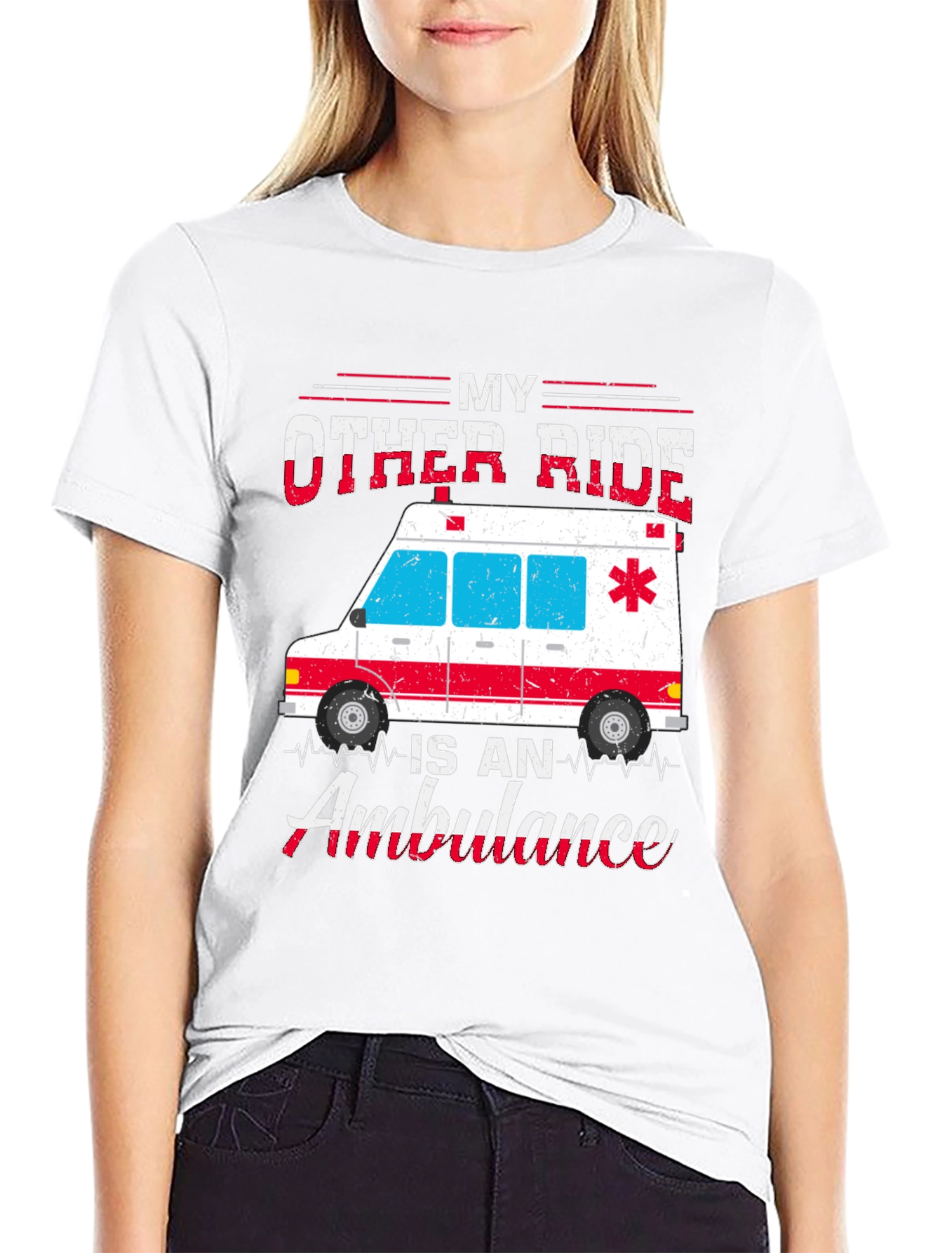 My Other Ride is an Ambulance Graphic T-Shirt