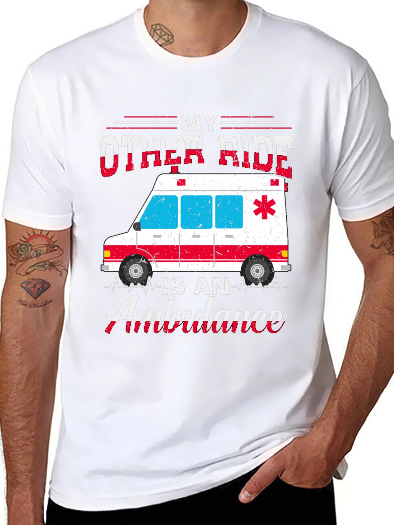 My Other Ride is an Ambulance Graphic T-Shirt