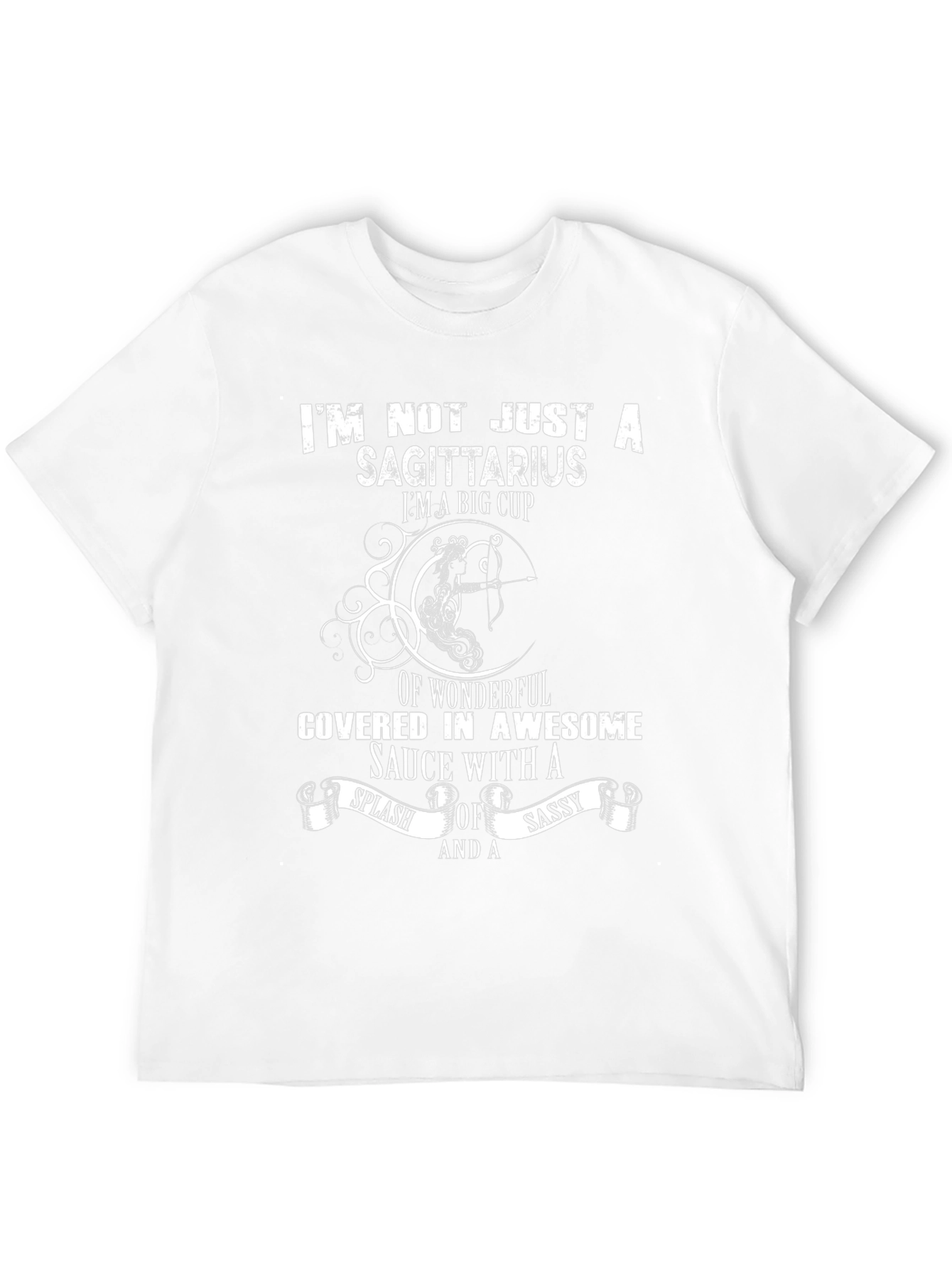 Sagittarius Zodiac Womens Graphic T-Shirt