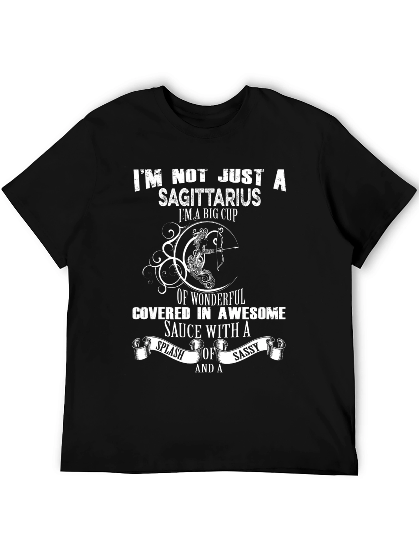 Sagittarius Zodiac Womens Graphic T-Shirt