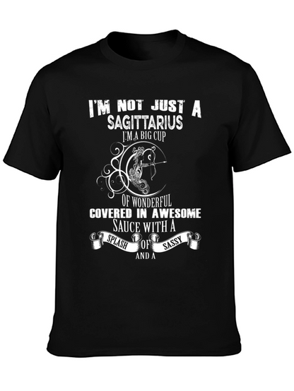 Sagittarius Zodiac Womens Graphic T-Shirt