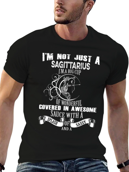 Sagittarius Zodiac Womens Graphic T-Shirt