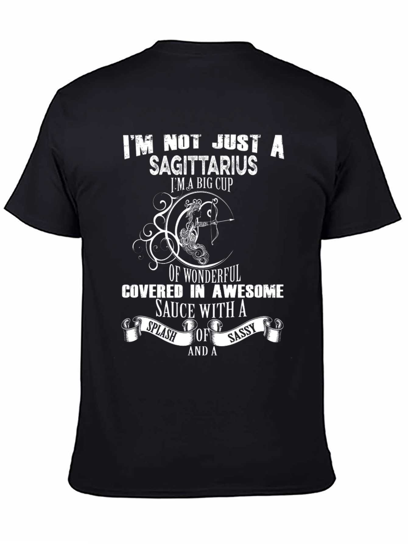 Sagittarius Zodiac Womens Graphic T-Shirt