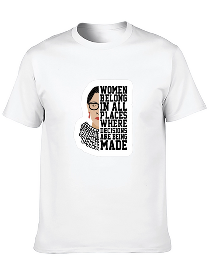 RBG Women Belong T-Shirt