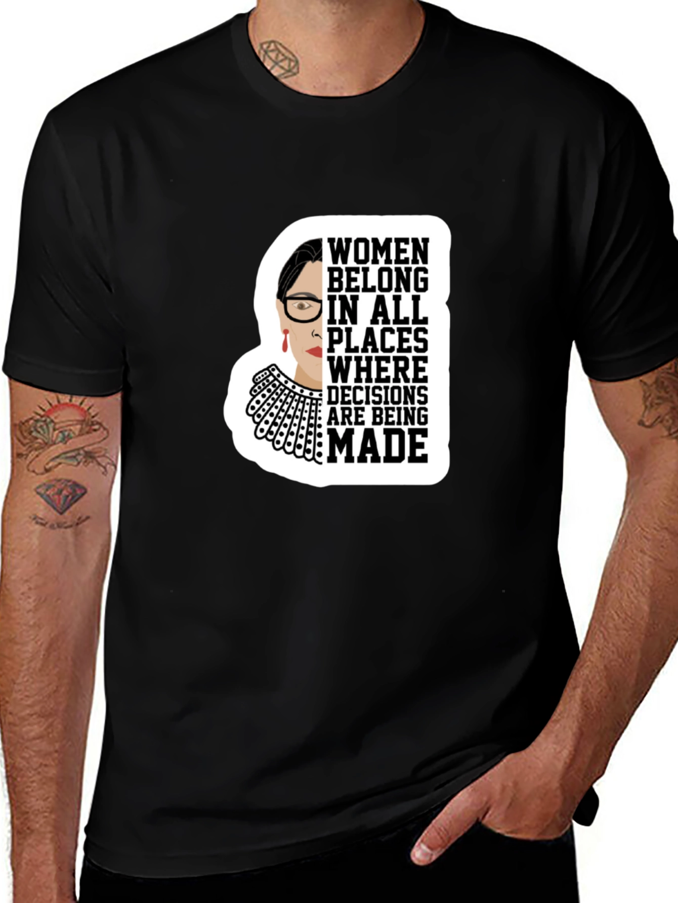 RBG Women Belong T-Shirt