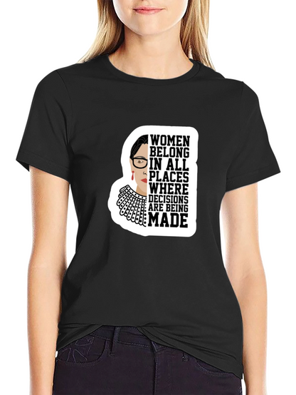 RBG Women Belong T-Shirt