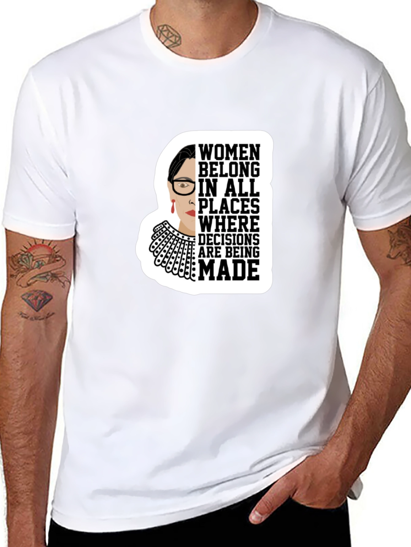 RBG Women Belong T-Shirt
