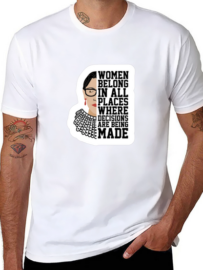RBG Women Belong T-Shirt