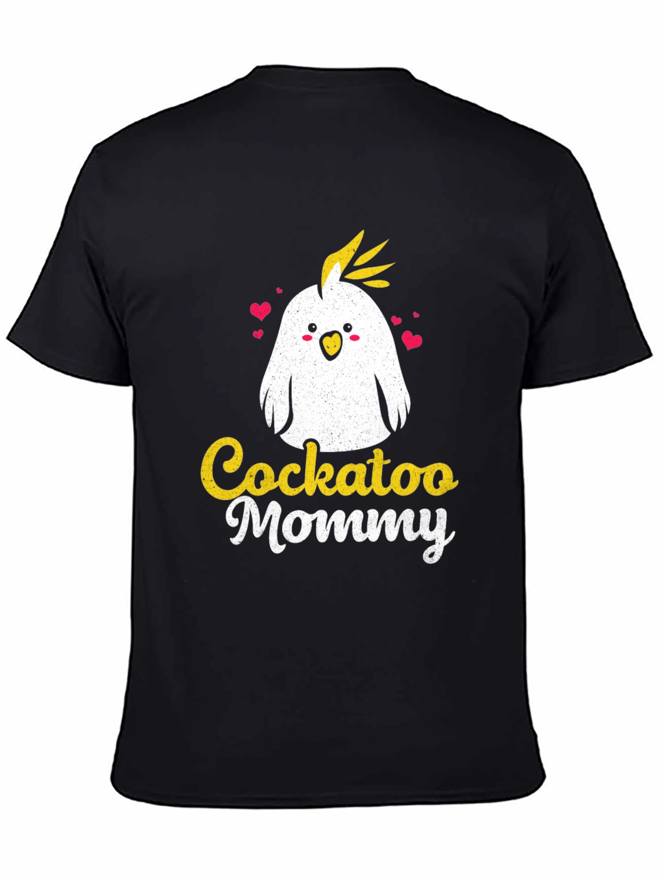 Cockatoo Mommy Graphic Tee - Cute Bird Lover Shirt