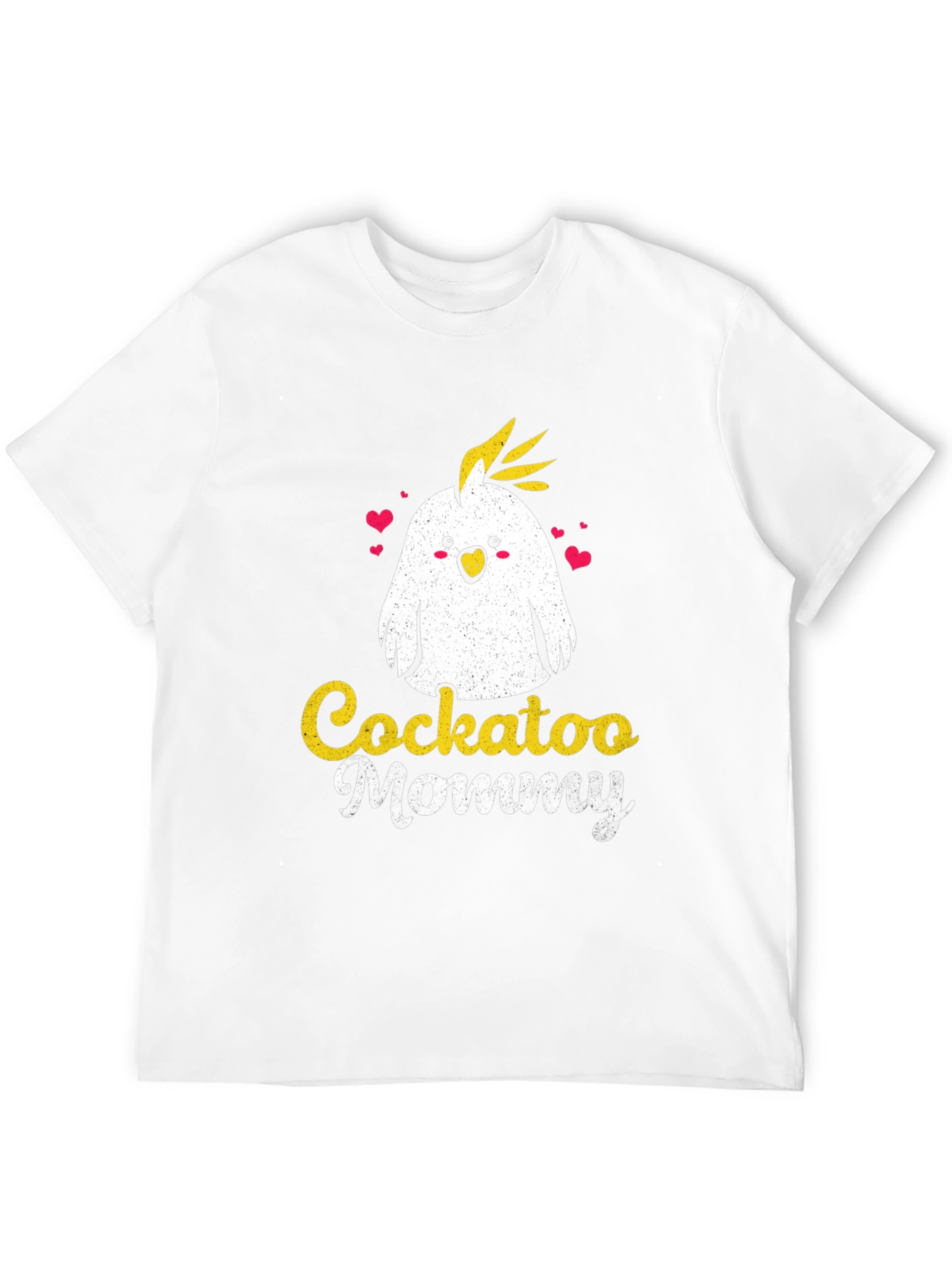 Cockatoo Mommy Graphic Tee - Cute Bird Lover Shirt