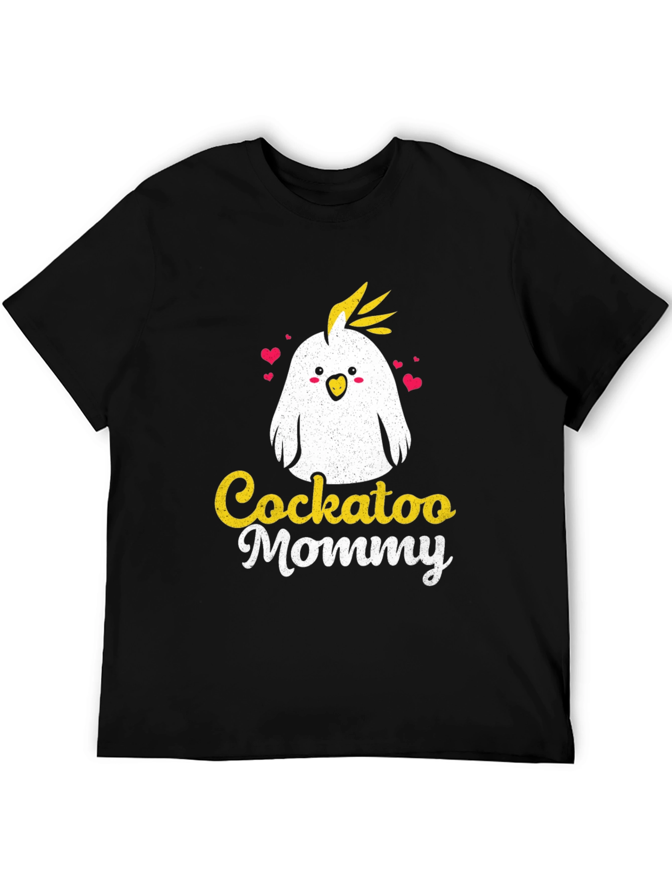 Cockatoo Mommy Graphic Tee - Cute Bird Lover Shirt