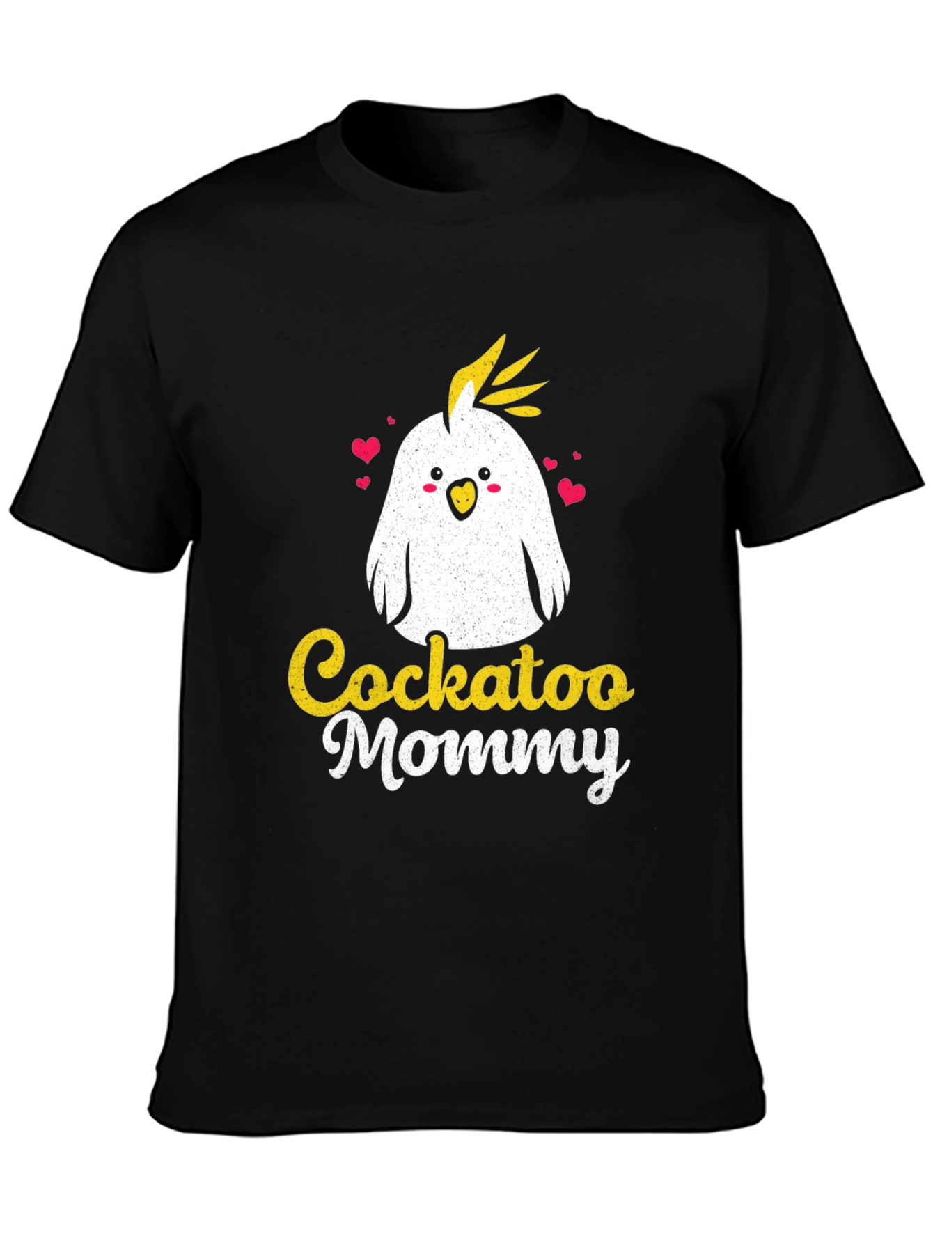 Cockatoo Mommy Graphic Tee - Cute Bird Lover Shirt