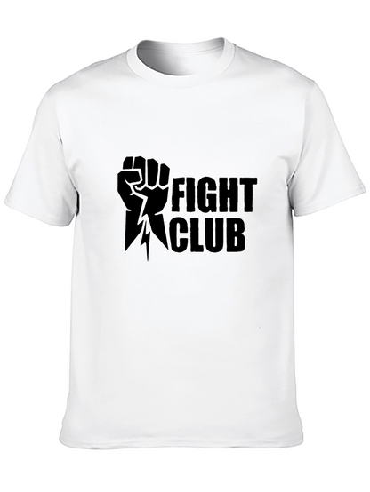 Fight Club Graphic T-Shirt - Black Cotton Tee