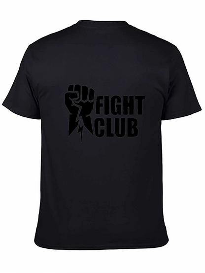 Fight Club Graphic T-Shirt - Black Cotton Tee
