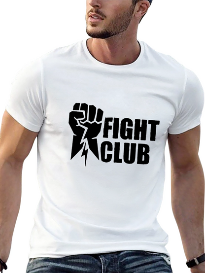 Fight Club Graphic T-Shirt - Black Cotton Tee