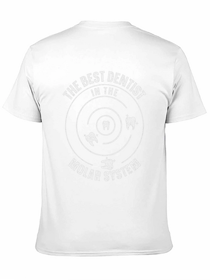 The Best Dentist Molar System Black T-Shirt
