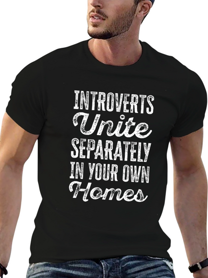 Introverts Unite Separately T-Shirt