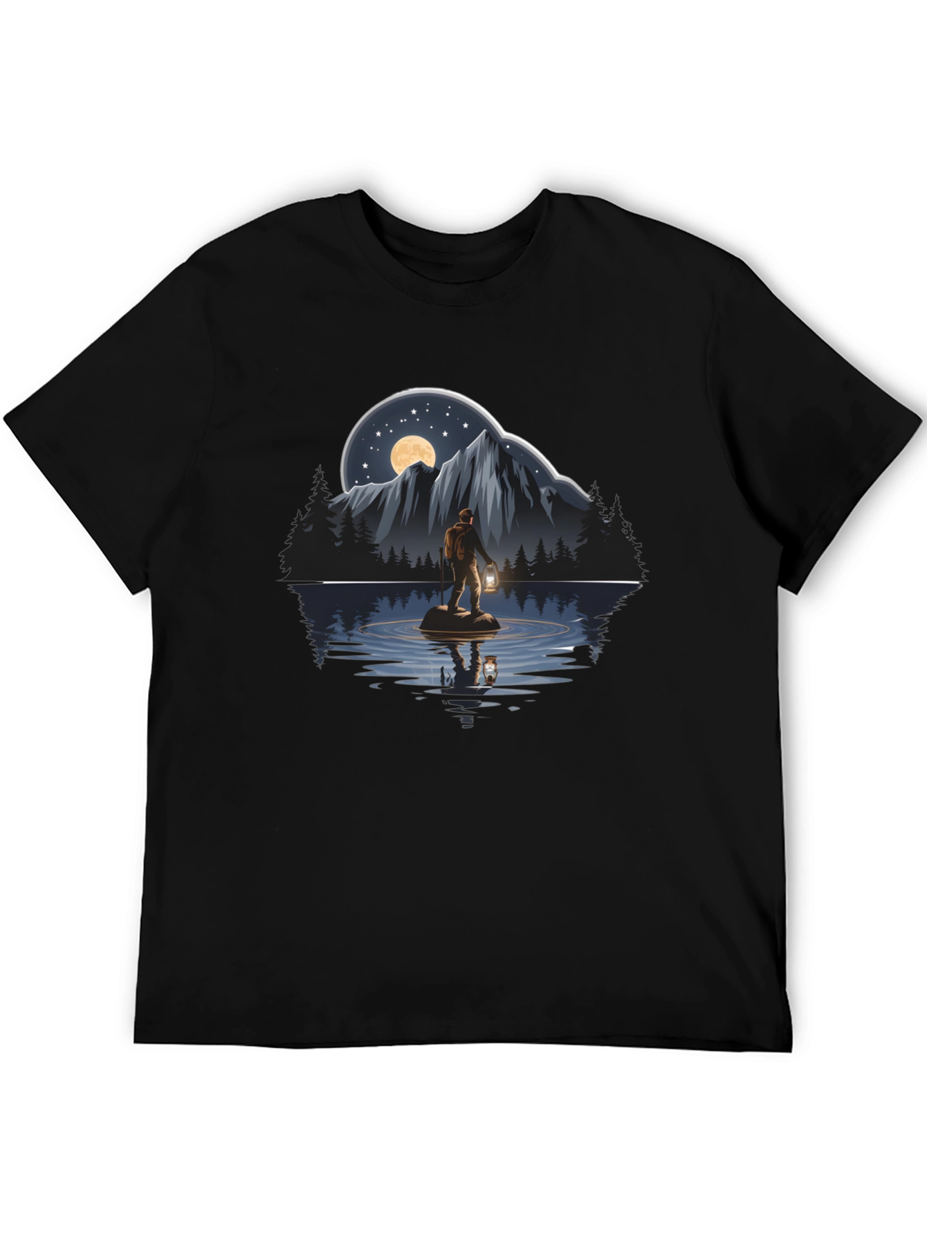 Night Hiker Graphic Tee