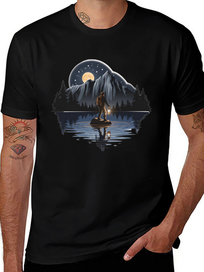 Night Hiker Graphic Tee