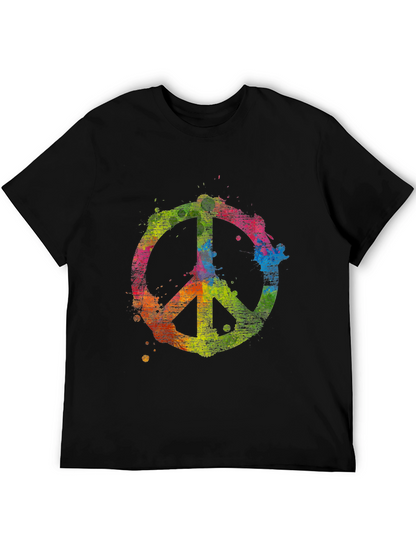 Peace Sign Colorful T-Shirt