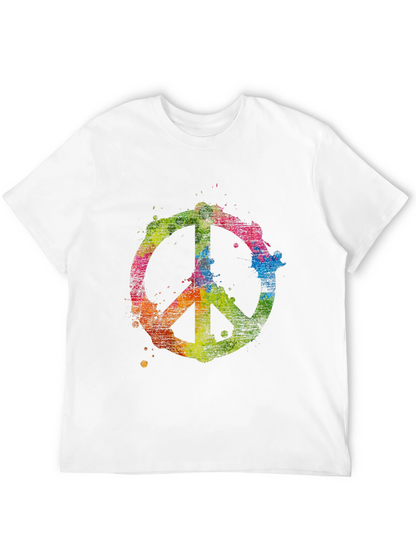 Peace Sign Colorful T-Shirt