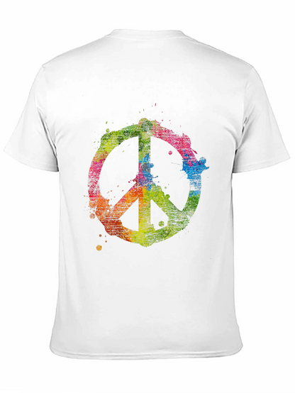 Peace Sign Colorful T-Shirt
