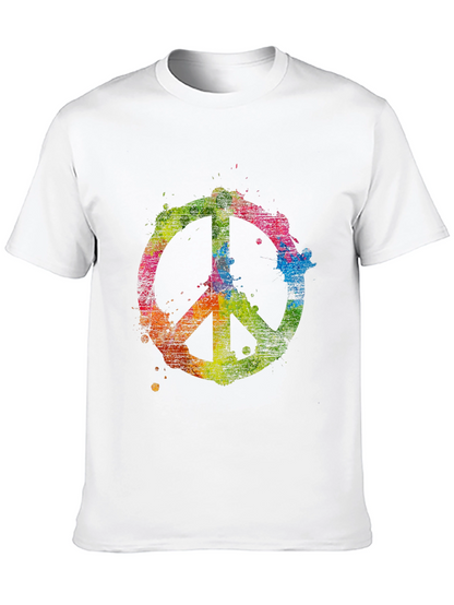 Peace Sign Colorful T-Shirt