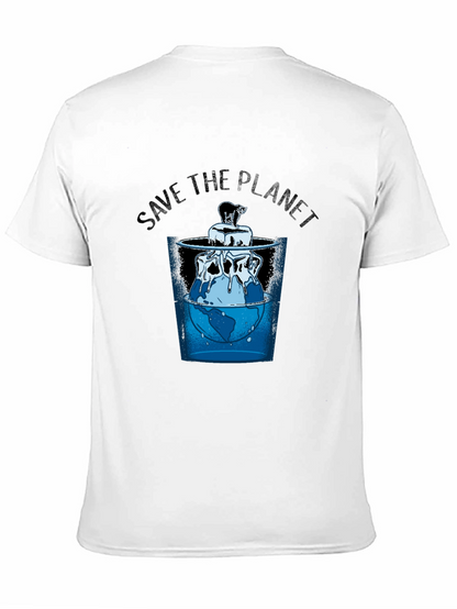 Save the Planet Graphic Tee - Global Warming Awareness