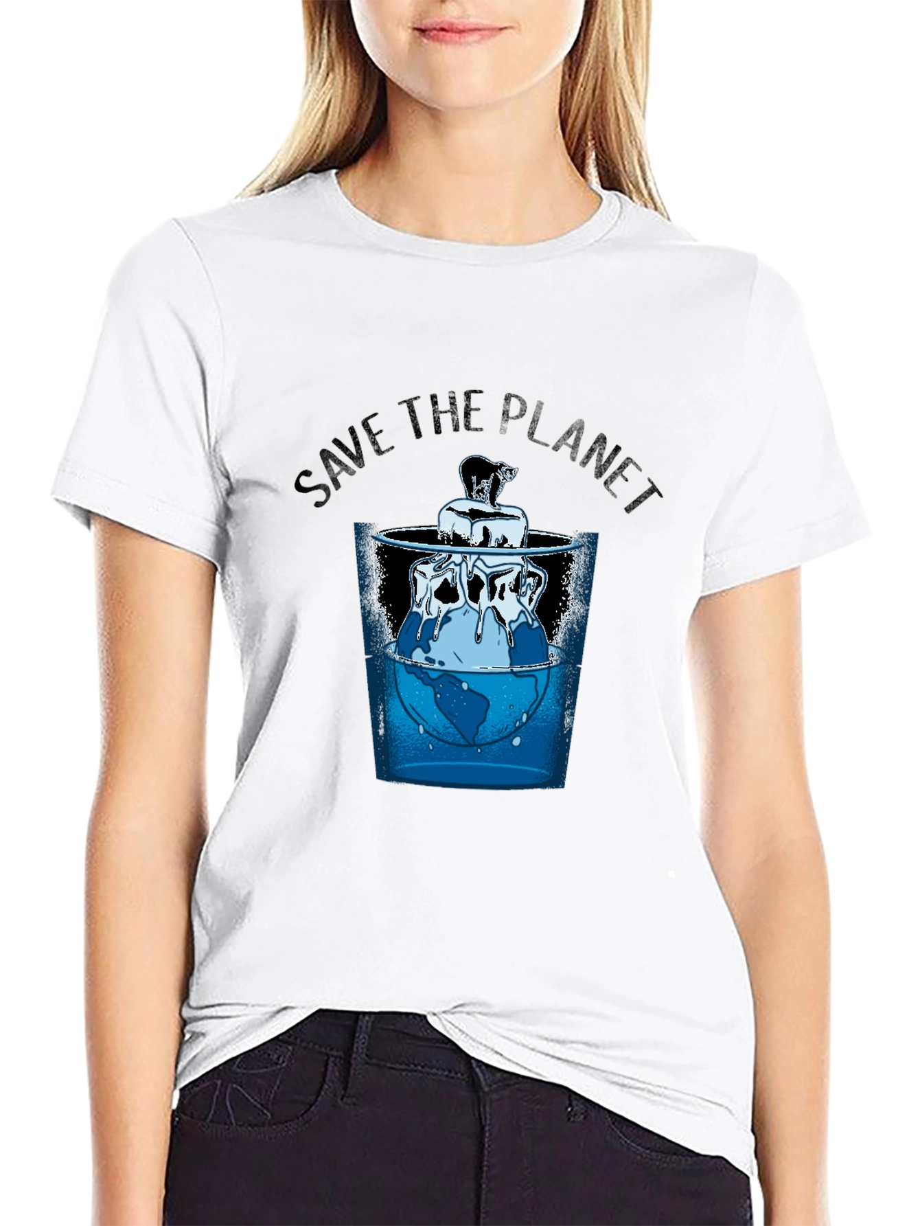 Save the Planet Graphic Tee - Global Warming Awareness