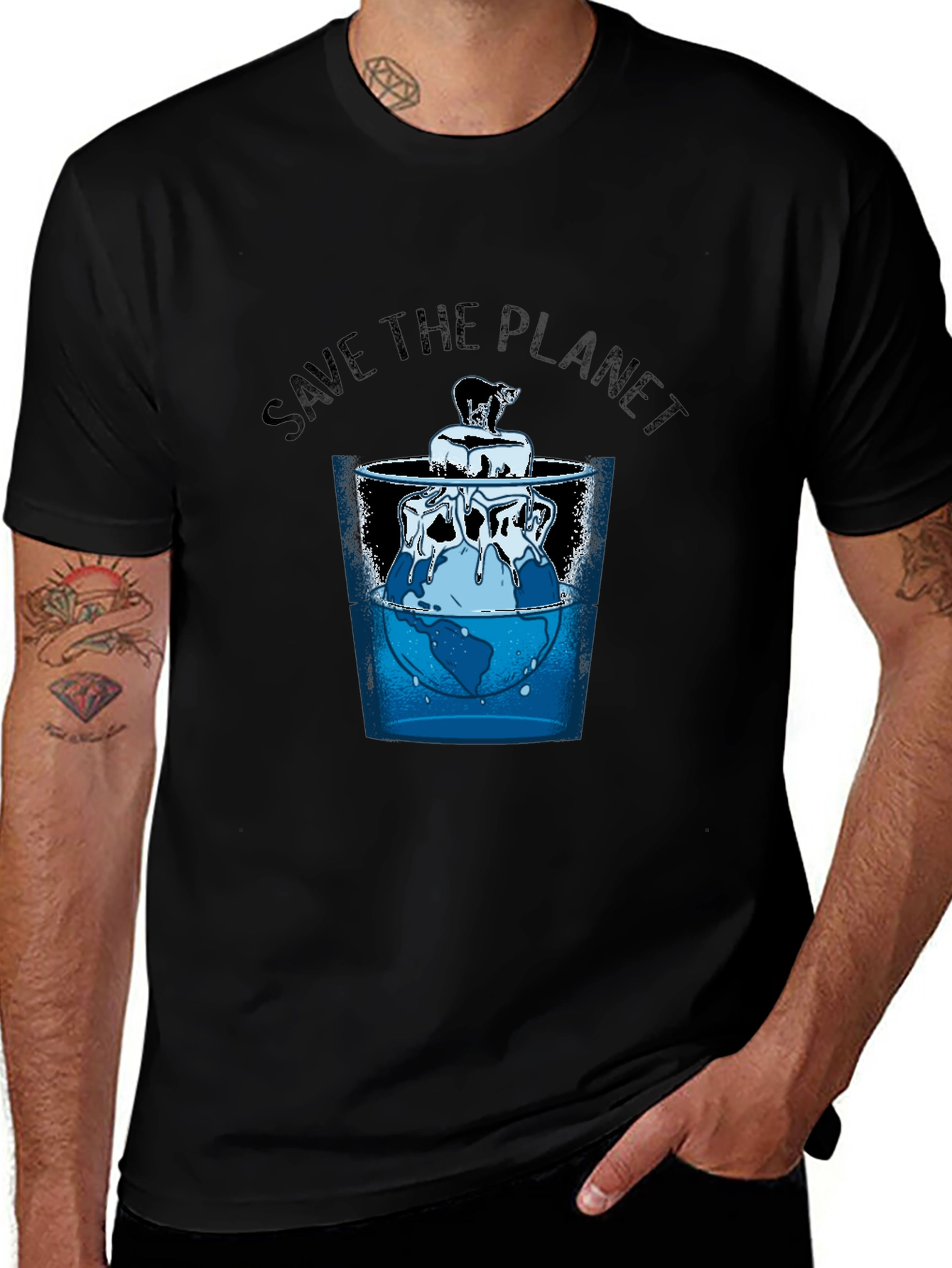 Save the Planet Graphic Tee - Global Warming Awareness