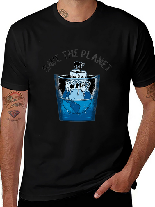 Save the Planet Graphic Tee - Global Warming Awareness