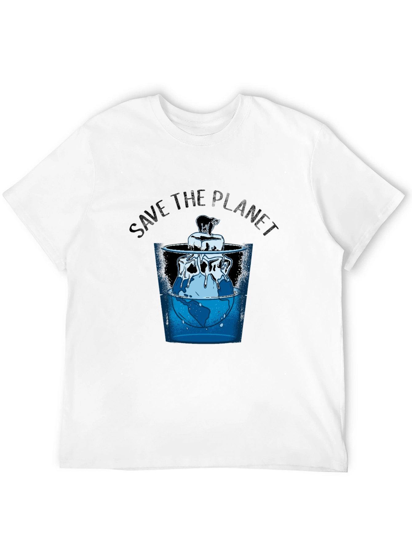 Save the Planet Graphic Tee - Global Warming Awareness