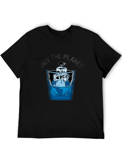 Save the Planet Graphic Tee - Global Warming Awareness