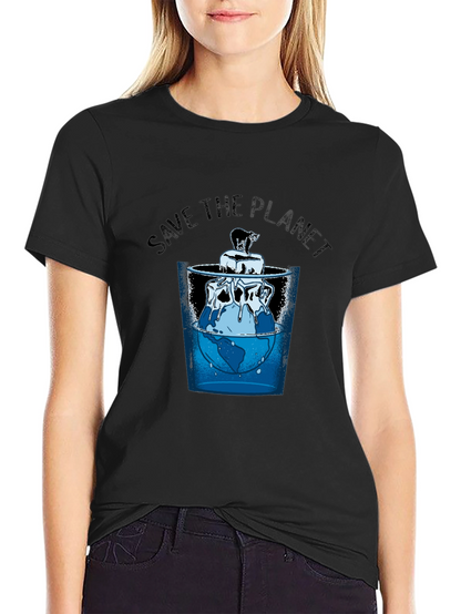 Save the Planet Graphic Tee - Global Warming Awareness