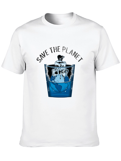 Save the Planet Graphic Tee - Global Warming Awareness
