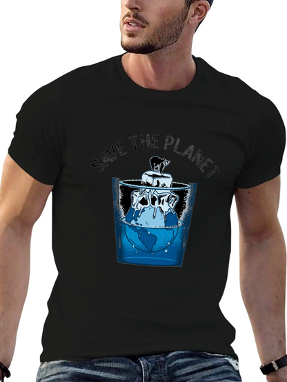 Save the Planet Graphic Tee - Global Warming Awareness