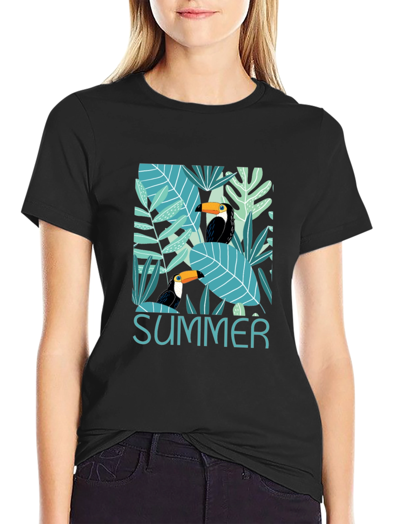 Tropical Toucan Summer T-Shirt